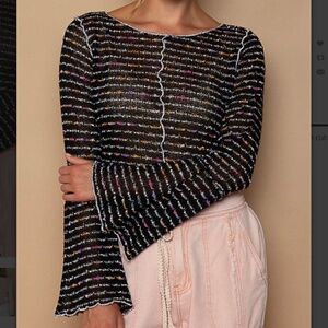 POL Multicolor Striped Blouse